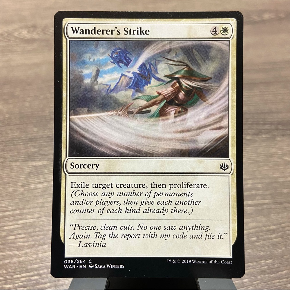 2019 MAGIC THE GATHERING Wanderer’s Strike Cards Lot Of 20ea